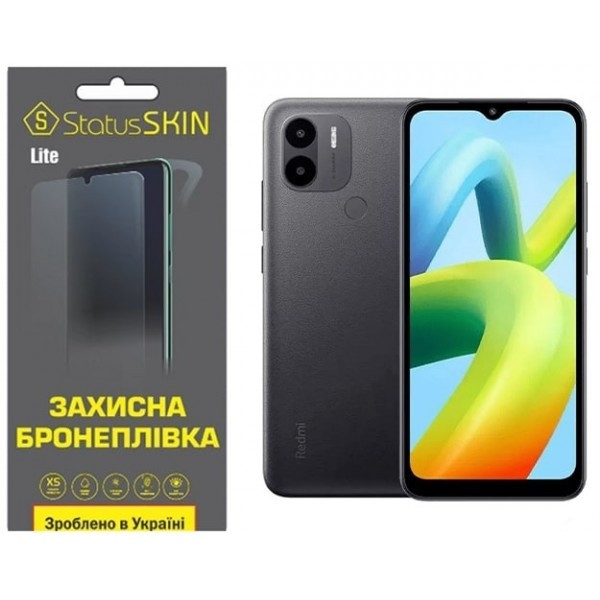 Поліуретанова плівка StatusSKIN Lite на екран Xiaomi Redmi A1 Plus/A2 Plus/Poco C50 Матова (Код това Харків - зображення 2