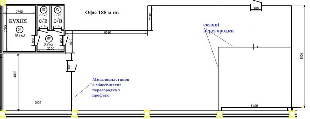 долгосрочная аренда офисное помещение Киев, Шевченковский, 2760 $/мес. Київ - зображення 6