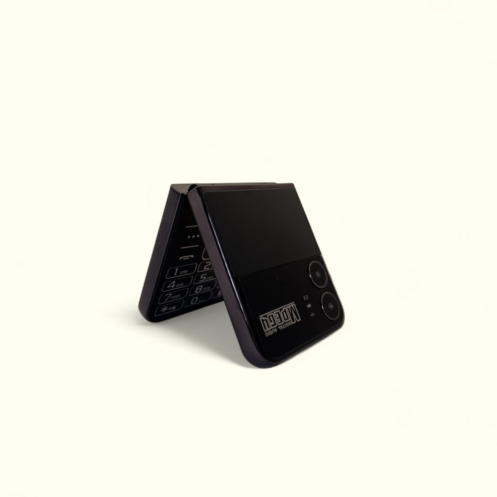 Кнопочный мобильный телефон раскладушка 4 на 4 сим карты (код 00080) Київ - зображення 2