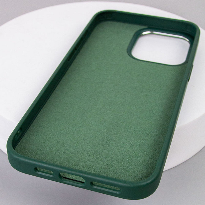 Кожаный чехол Bonbon Leather Metal Style with MagSafe для Apple iPhone 12 Pro / 12 (6.1") Херсон - зображення 4