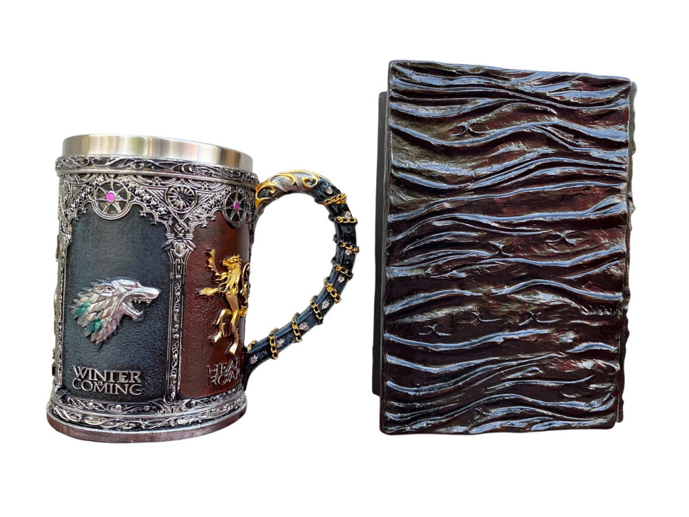 Подарочный набор Кружка 3D Семь Королевств и Блокнот 3D «Книга, что смотрит в ответ» Київ - зображення 2