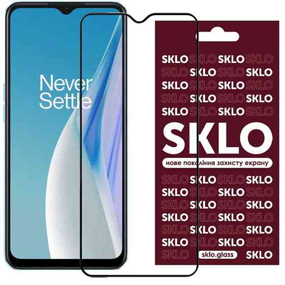 Защитное стекло SKLO 3D для OnePlus Nord N20 SE / N300 Херсон