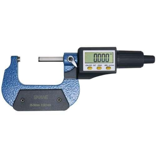 Микрометр цифровой (25-50мм/0,001мм) PROTESTER 5202-50 Харків - зображення 1
