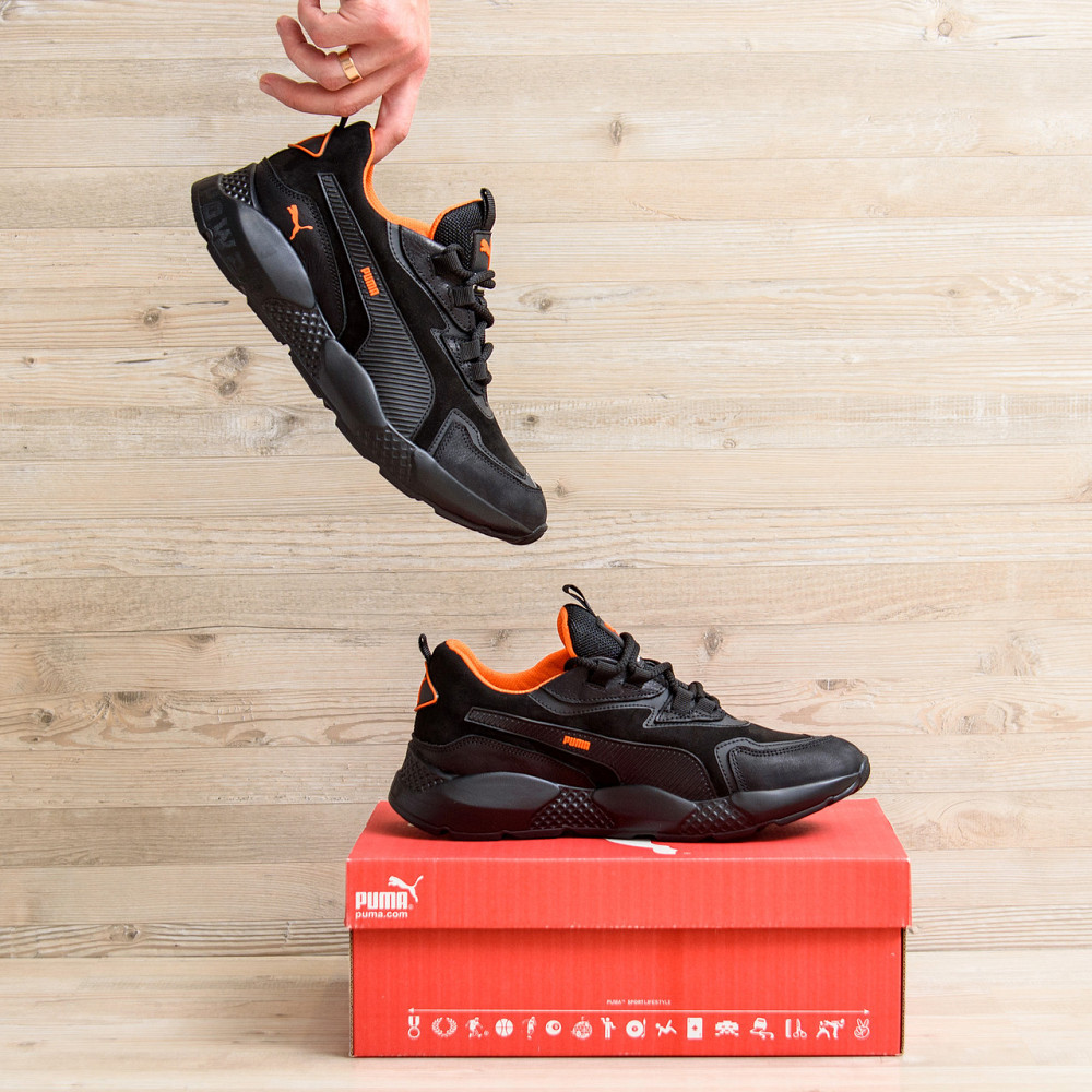 Мужские кожаные кроссовки  Pm ST RUNNER Київ - зображення 10