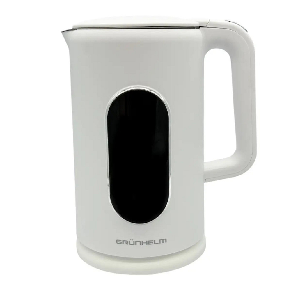 Электрочайник Grunhelm EKS-25030W 1.7 л белый Київ - зображення 4