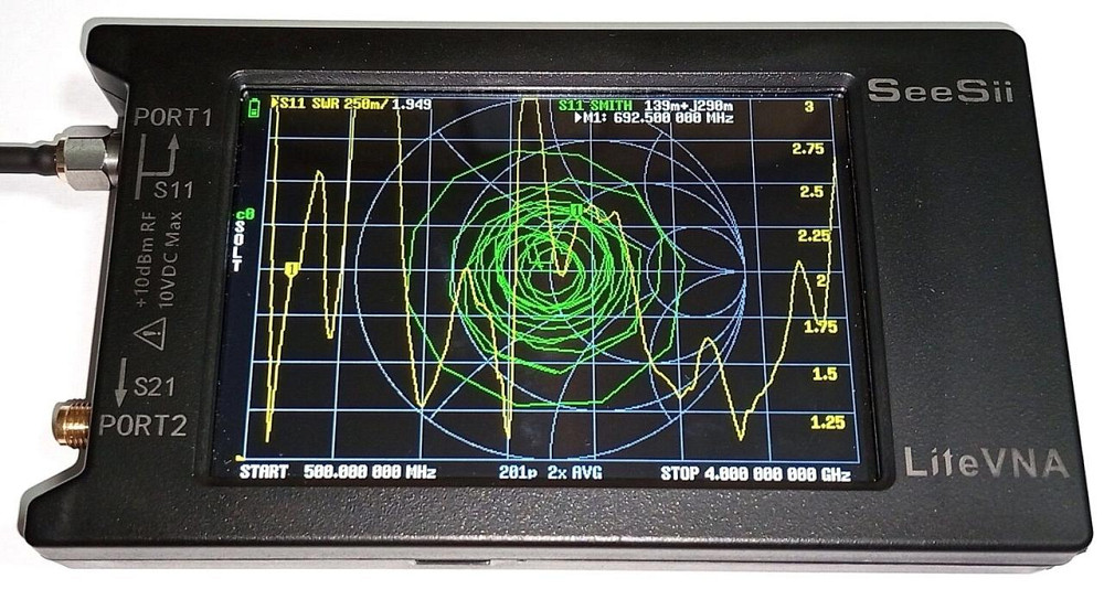 Антенна 580-990/1360-2030/2740-3910MHz 4dBi, до 100W, 20 см, N-male (10848). Смотрите графики КСВ. Днепр - изображение 3