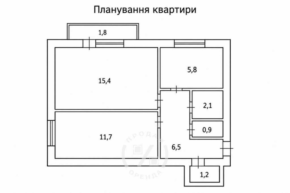 продажа 2-к квартира Киев, Соломенский, 56000 $ Київ - зображення 11