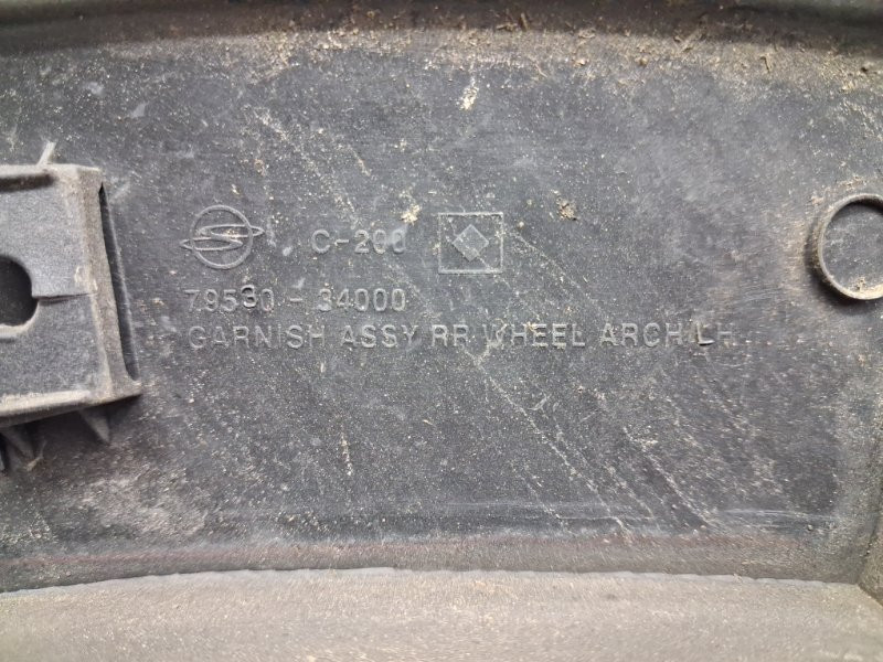 Накладка крыла SsangYong Korando C200 2.0 DIESEL D20DT 2010 задн. лев. (б/у) Киев - изображение 7