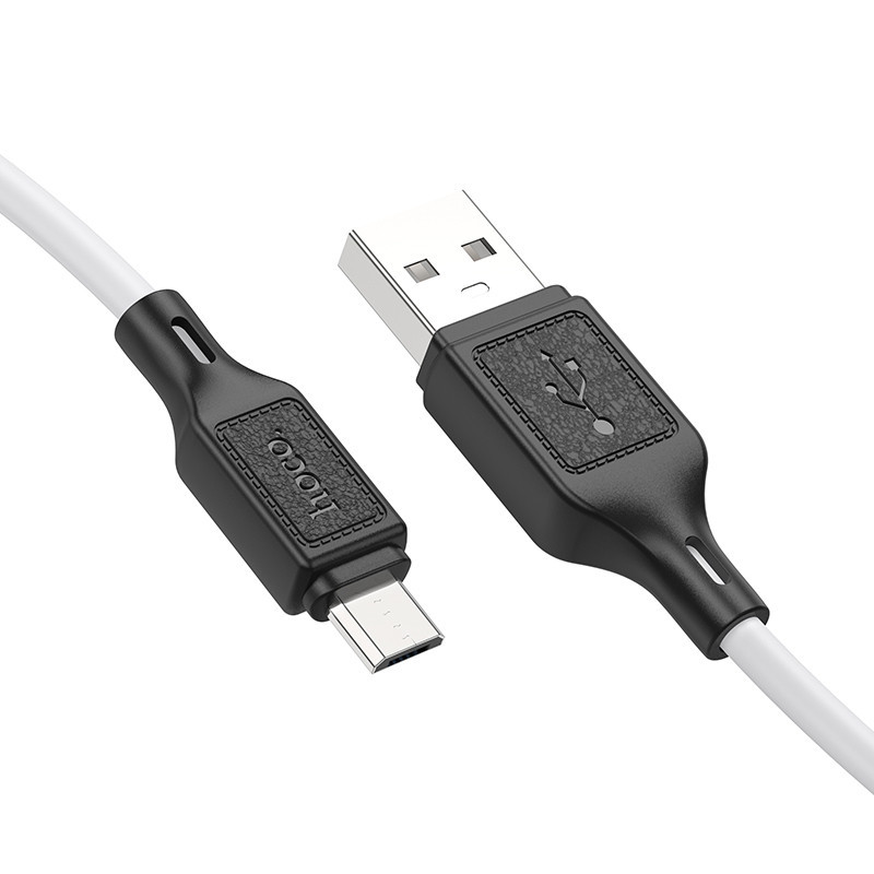 Дата кабель Hoco X90 Cool silicone USB to MicroUSB (1m) Херсон - зображення 3