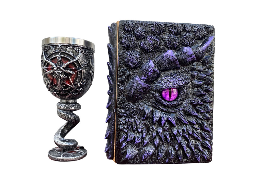 Подарочный набор Бокал 3 Бафомет и Блокнот 3 «Око Иллюзий» Київ - зображення 1