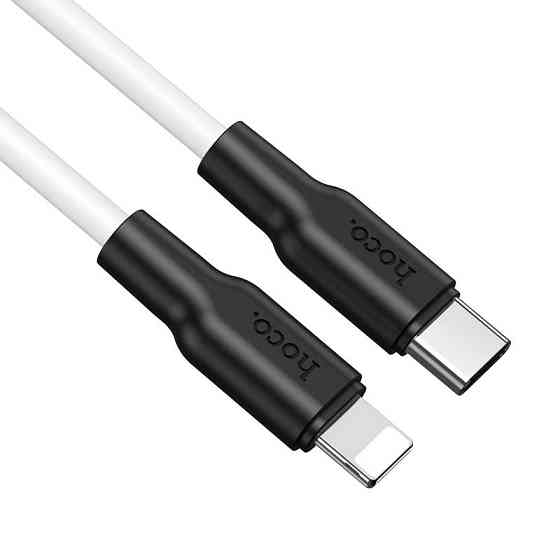 Дата кабель Hoco X21 Plus Silicone Type-C to Lightning (1m) Херсон