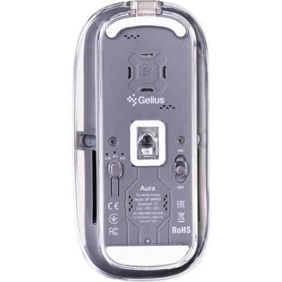 Мишка Gelius Aura GP-WM001 Transparent/Grey (Код товару:41480) Харків