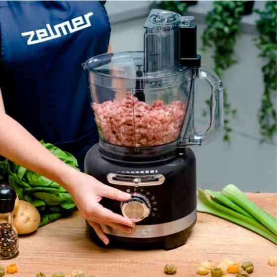 Кухонный комбайн Zelmer ZFP9000B 2000 Вт черный Київ