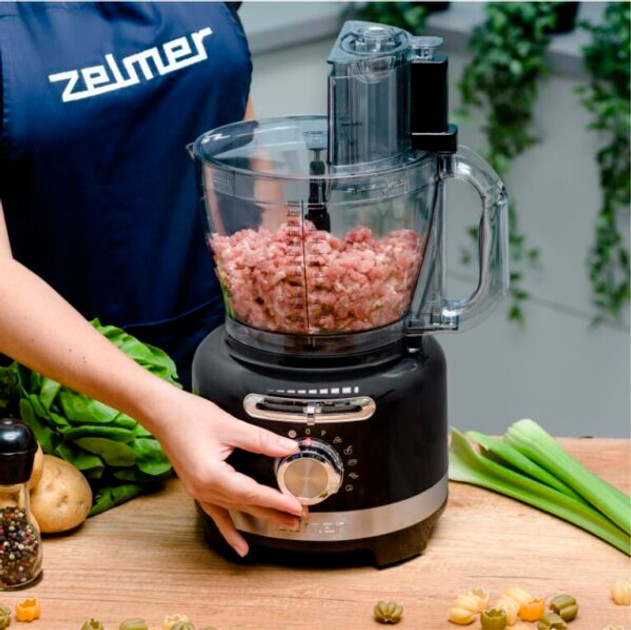 Кухонный комбайн Zelmer ZFP9000B 2000 Вт черный Киев - изображение 3