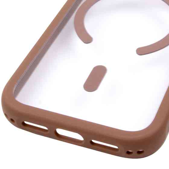 Чехол TPU+PC GETMAN Moon Clear with MagSafe для Apple iPhone 17 Pro (6.3") Херсон