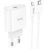 СЗУ Hoco C94A Metro PD20W (1USB-C) + кабель Type-C to Lightning Херсон