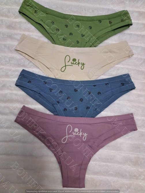 Женские трусы-бразилианы ТМ "Obrana" (арт. 200-20/1) Кривий Ріг - зображення 4