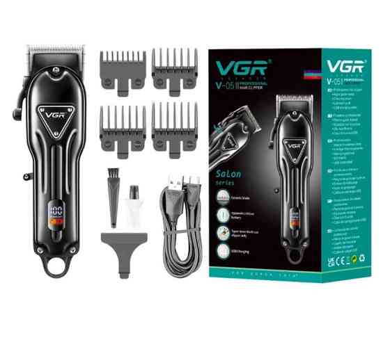 Машинка для стрижки аккумуляторная VGR V-051 8 Вт черная Киев