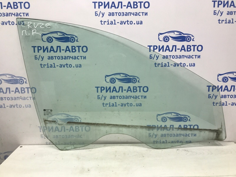 Стекло двери переднее правое Chevrolet Cruze J300 1.8 2009 (б/у) Київ - зображення 1