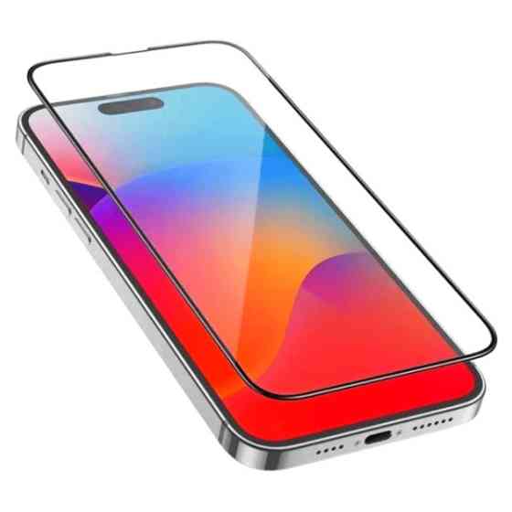 DM Захисне скло Lexar Antistatic для Apple iPhone 16 Pro/17 Black Харьков