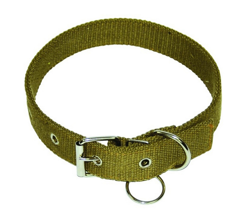 Ошейник для животных ГОСПОДАР 45х1000 мм двухслойный двойная пряжка 92-0217 Харків - зображення 1