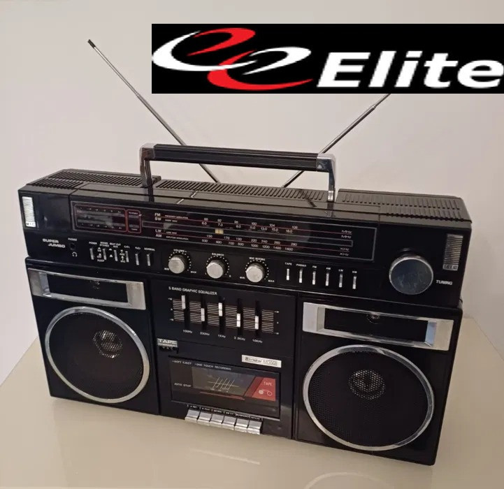 Магнітола Elite Electronic RR5568 Super Jumbo Ghettoblaster (Germany) Дніпро - зображення 1