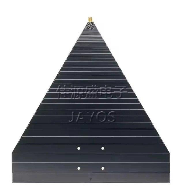 UWB антенна 500 - 6300 МГц 6-7 дБ, до 50 Вт, RP SMA-female, логопериодическая (10995) Днепр - изображение 2