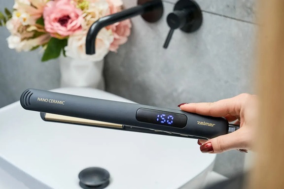 Выпрямитель для волос ZELMER ZHP2300 60 Вт черный Киев - изображение 6