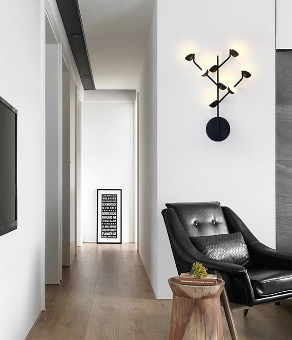 Бра настінна WSP06/8-bk-k Чорний 50х9х40 см. Киев - изображение 1