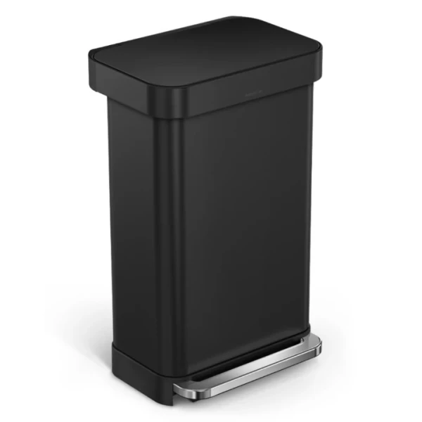 Урна с педалью 45л с карманом для мешков CW2092 Киев - изображение 1