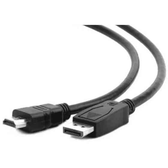 Кабель Cablexpert DisplayPort - HDMI 1.8m Black (CC-DP-HDMI-6) Харків