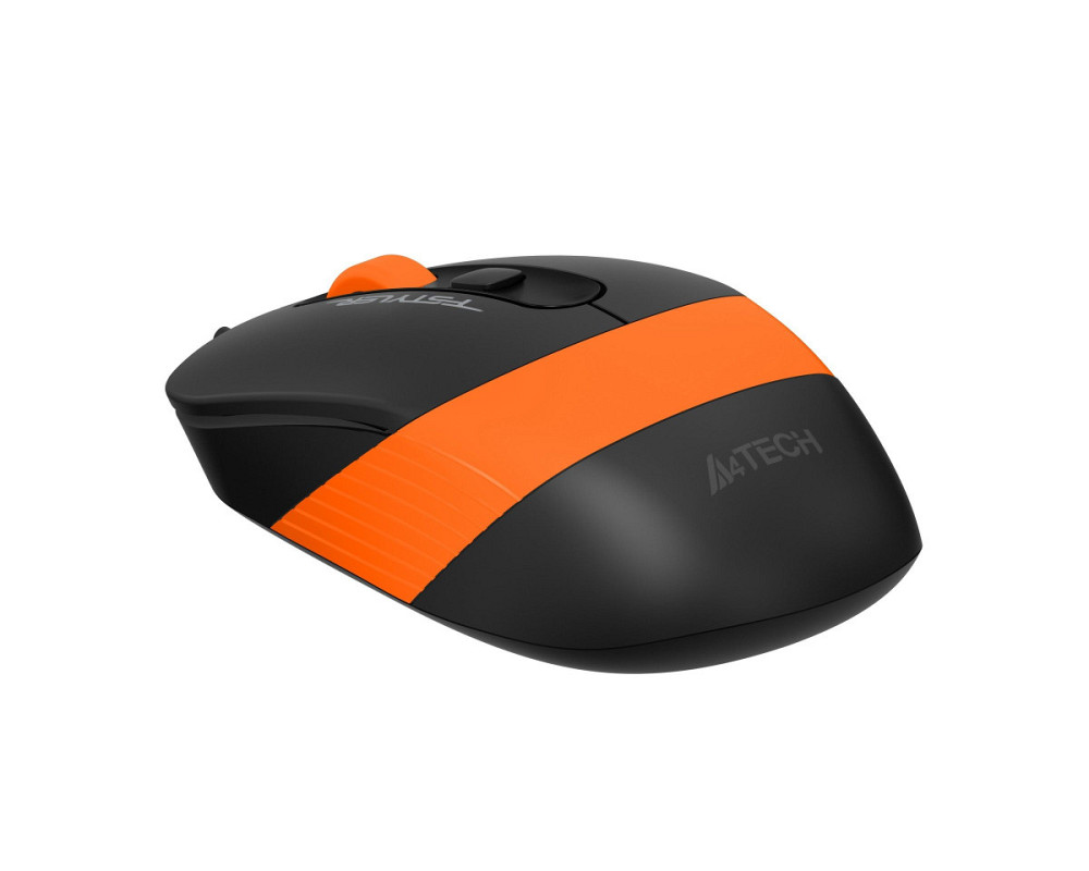 Мышь компьютерная проводная A4Tech Fstyler FM10S Black/Orange оранжевая Киев - изображение 6