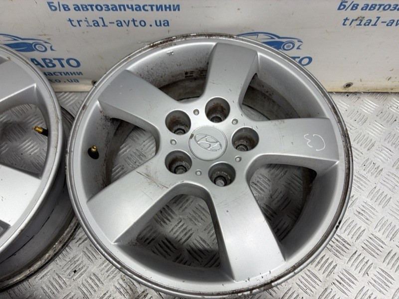 Диски титан комплект R16 Hyundai Tucson 2004-2009 529102E300 (Арт. 86745) Киев - изображение 3