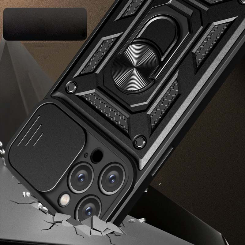 Ударопрочный чехол Camshield Serge Ring для Apple iPhone 13 Pro (6.1") Херсон - зображення 5