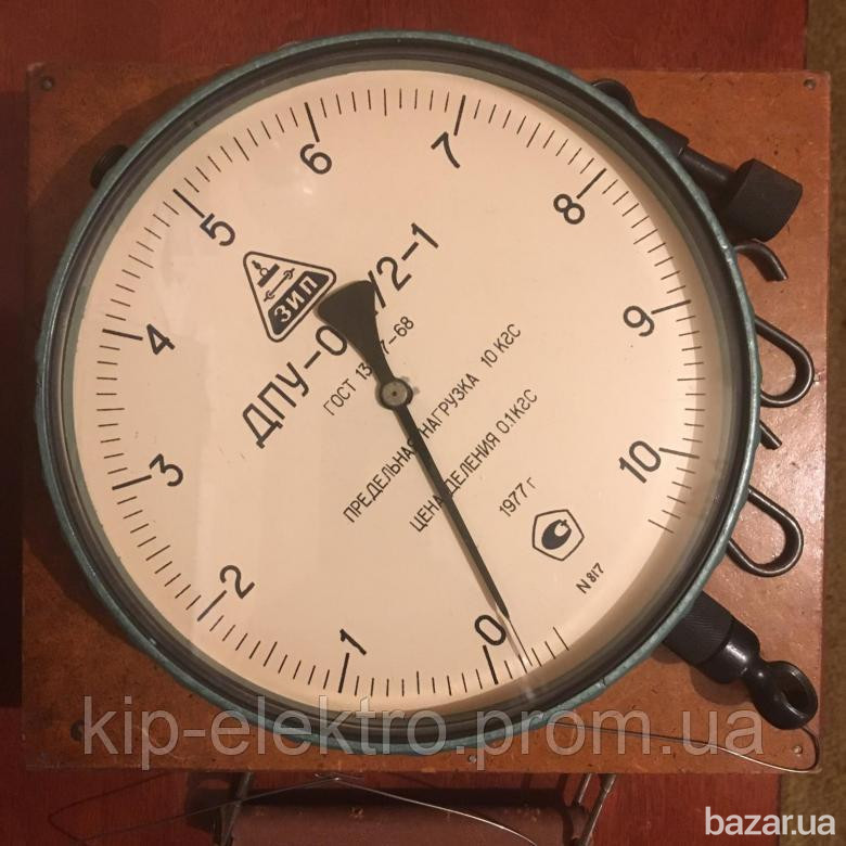 Динамометр ДПУ-0,01-2 (ДПУ-0,01/2; ДПУ-0,01/2-1; ДПУ) 0,1кN (10кгс) Київ - зображення 3