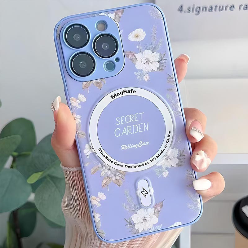 TPU+PC чехол Secret Garden with MagSafe для Apple iPhone 14 Pro (6.1") Херсон - изображение 4