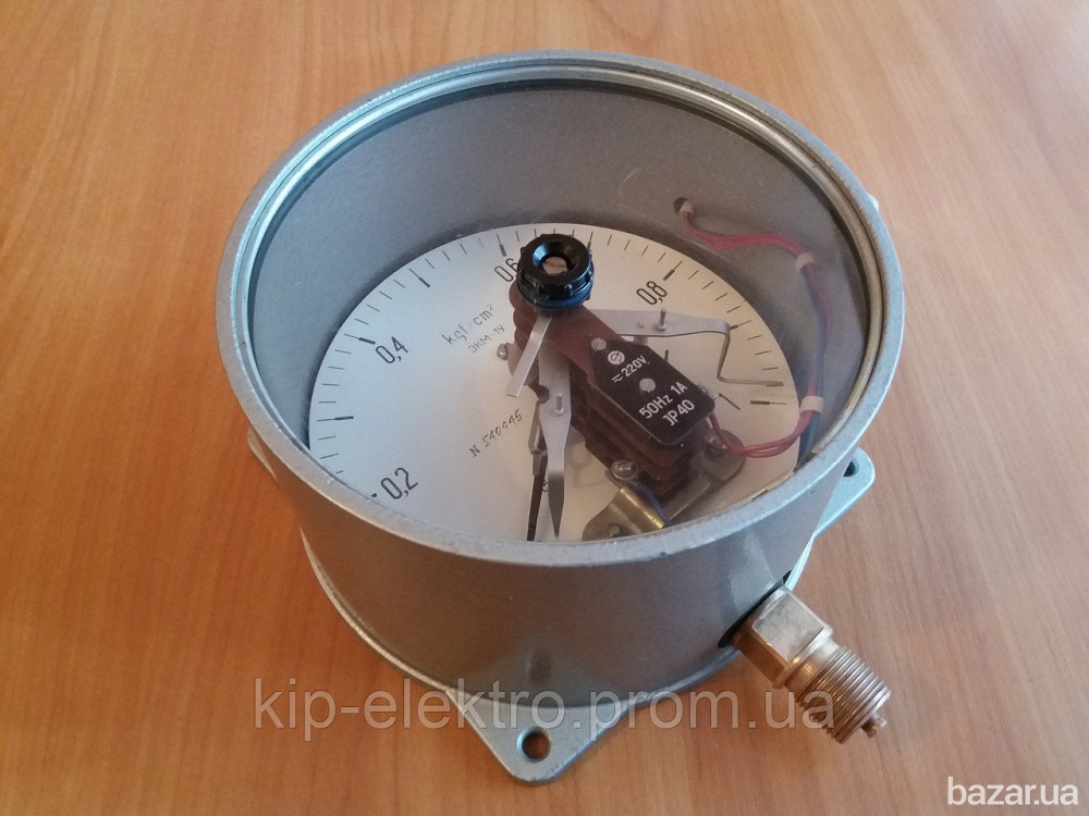 Манометр электроконтактный ЭКМ-1У (ЭКМ, ЭКМ-160) и ЭКМ-2У (ЭКМ, ЭКМ-160) Киев - изображение 1