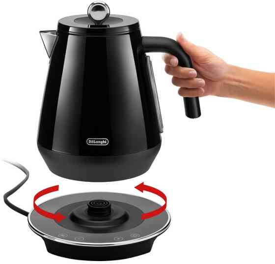 Электрочайник DeLonghi Eclettica SpecialTea KBY 2011 BK 1.7 л черный Київ