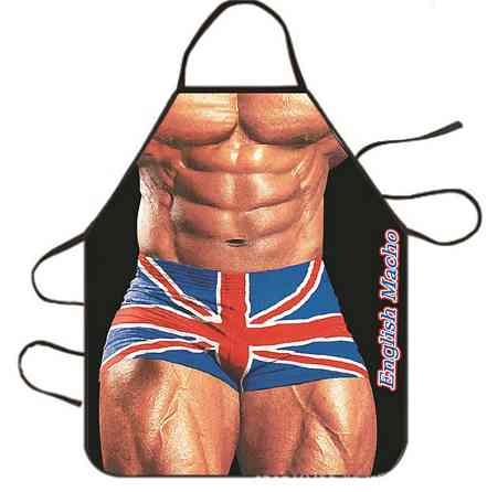 Фартух із приколом Мачо Британія 5573 71х54,5х0,2 см Киев