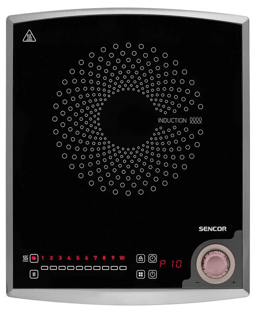 Электроплита индукционная Sencor SCP3414GY 2000 Вт черная Киев - изображение 2