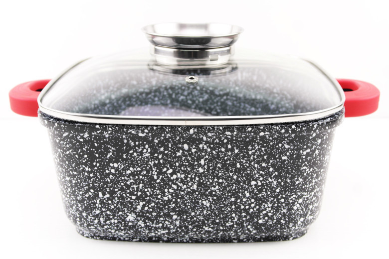 Каструля з кришкою A-Plus AP-1473 5.1 л 24х24 см Киев - изображение 1