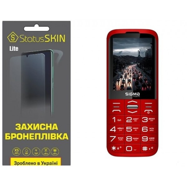 Поліуретанова плівка StatusSKIN Lite на екран Sigma Comfort 50 Grace Глянцева (Код товару:25680) Харьков - изображение 2