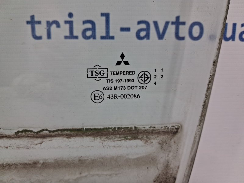 Стекло двери переднее левое Mitsubishi L200 2006-2015 MN117597 (Арт. 61057) Киев - изображение 3