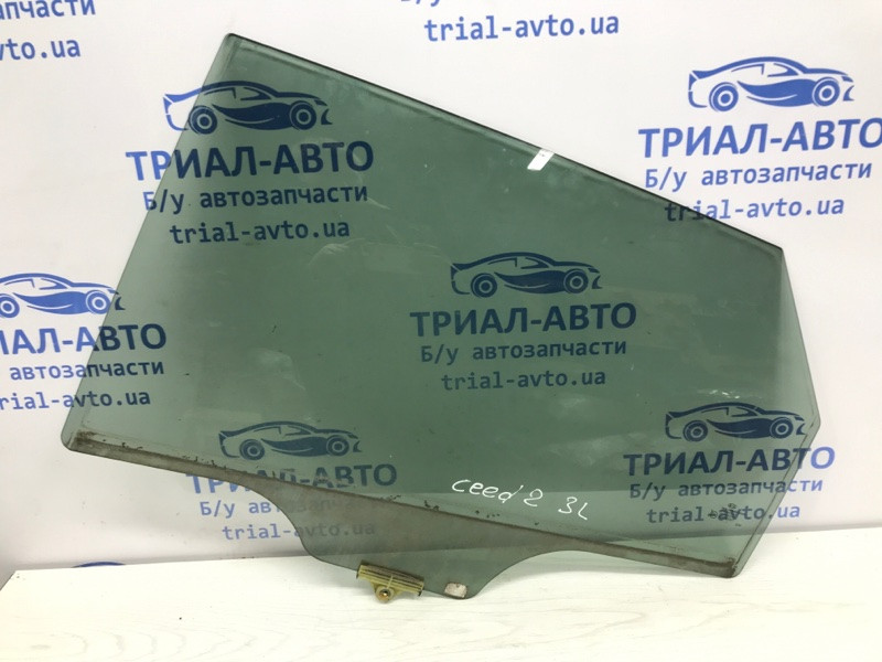 Стекло двери заднее левое Kia Ceed JD 1.6 DIESEL D4FB 2012 (б/у) Київ - зображення 1