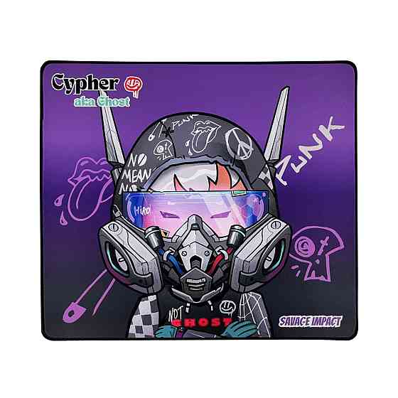 Игровая поверхность для мыши и клавиатуры Bloody BP-45W(CypherGhost) 45х40 см Київ