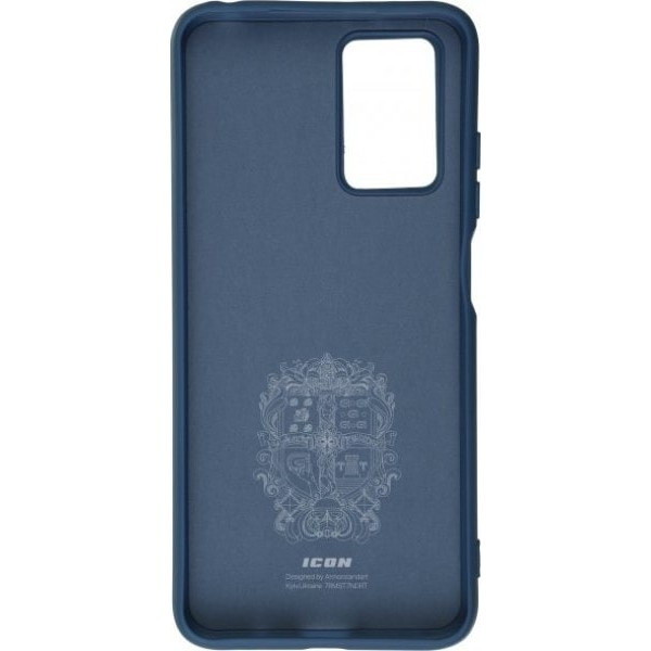 Панель ArmorStandart Icon для Xiaomi Redmi 10/Note 11 4G Dark Blue (ARM66075) (Код товару:20414) Харків - зображення 4