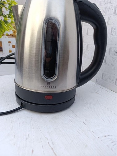 Электрочайник Edenberg EB-83521 1.8 л серебристый Київ - зображення 4