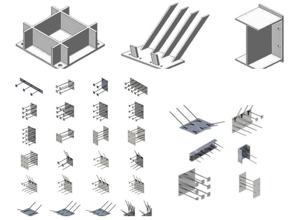 Закладні деталі для з'єднання конструкцій із залізобетону Киев - изображение 1