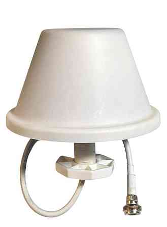 Антенна GSM 4G 5G Wi-Fi 780-4900 МГц 2/4/5 дБ, до 50 Вт, потолочная, N-female (гнездо) разъем Дніпро