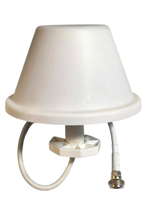 Антенна GSM 4G 5G Wi-Fi 780-4900 МГц 2/4/5 дБ, до 50 Вт, потолочная, N-female (гнездо) разъем Днепр - изображение 6